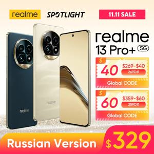 realme 13 Pro Plus 스마트폰 글로벌 버전, 스냅드래곤 7s Gen 2 5G 칩셋, 소니 LYT-600 잠망경 OIS 카메라, AI 이미징 NFC