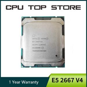 인텔 제온 E5 2667 V4 2667V4, 3.2GHz 8 코어 16 스레드 프로세서, L3 = 25M 135W LGA 2011-3 CPU