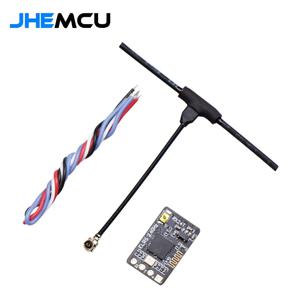 JHEMCU ExpressLRS RX24T 2.4G ELRS 라디오 나노 장거리 수신기 T형 안테나, RC FPV 레이싱 프리스타일 드론용 11x18mm