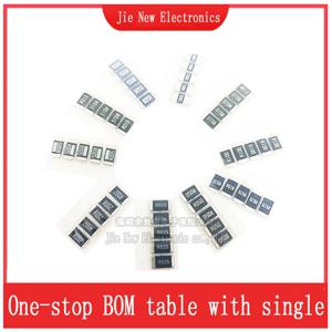 SMD 1% 합금 저항 저항, 2512, 2W, R001, R002, R005, R008, R010, R040, R050, R060, R070, R100, R120, R150, R200, R250, R300, R500, 20 개