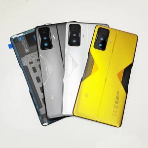 For Xiaomi Poco F4 GT 샤오미 포코 F4 GT 후면 문짝 교체 배터리 케이스, 후면 하우징 커버, 카메라 렌즈 포함, F4GT OEM A + 후면 유리 커버