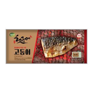 진짜 참숯 직화구이 햇구어 고등어 100g 3개