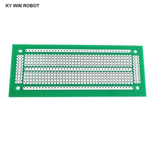 DIY 4.7x11.6cm 녹색 단면 프로토 타입 종이 PCB 범용 실험 매트릭스 회로 기판, 아두이노용 47x116mm, 1 개