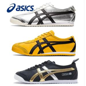 클래식 Asics Onitsuka Tiger MEXICO 66 러닝화 남녀공용, 통기성 메쉬 소프트 솔, 편안한 스포츠 신발, 플랫 슈즈