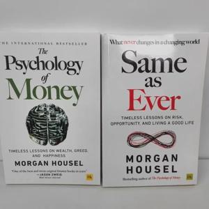 Morgan Housel The Money Psychology, 영어 페이퍼백, Ever Book 동일, 2 권