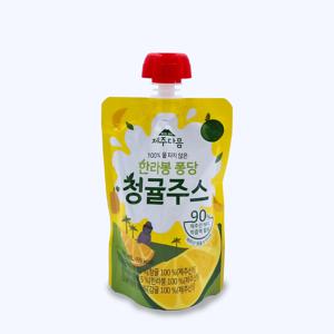 제주담은 한라봉 퐁당 청귤주스 100ml x 20팩