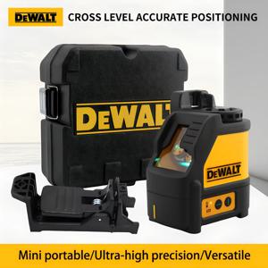 DeWalt DW088CG 2 라인 그린 빔 크로스 라인 레이저 레벨, 고정밀 수평 수직 레이저 레벨 도트 장비