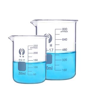 실험실 또는 주방용 유리 비커, 파이렉스 비커, 실험실 측정 컵, 드롭쉬핑 2022, 신제품, 5ml, 10ml, 50ml, 100ml, 1PC