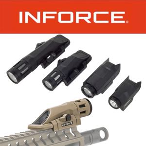 전술 INFORCE WML APL 나일론 라이플 권총 총 스트로브 LED 라이트, 20mm 레일 에어소프트 무기 사냥 손전등