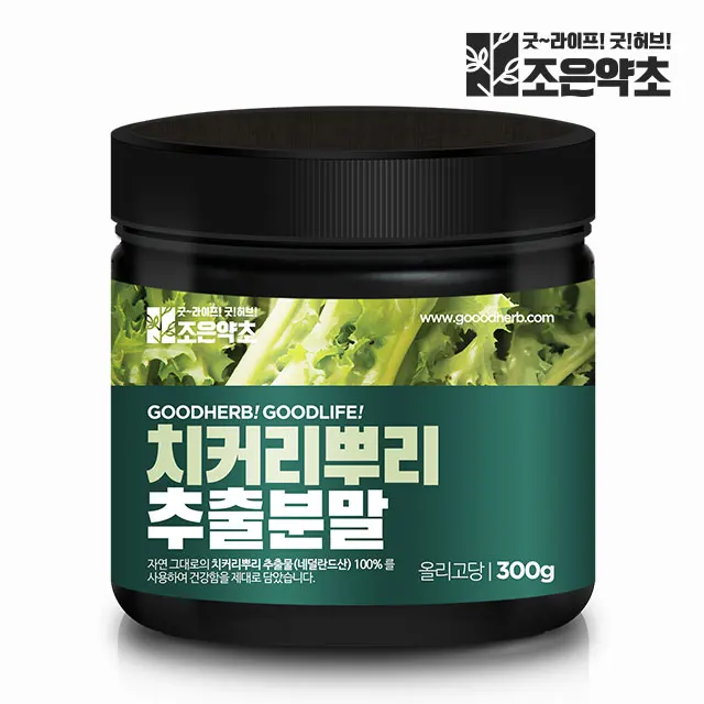 치커리 뿌리 추출물 100% 분말 가루 300g