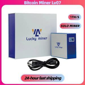 Btc 채굴 기계 lv07 크립팟 솔로 채굴기, BTC BCH BSV DGB 와이파이 1TGH/S SHA256 BM1366 asic 채굴