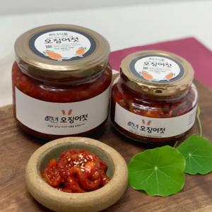 [푸디앤] 국산 안면도 오징어젓 350g,700g