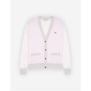 24FW 메종키츠네 BABY FOX PATCH COLOR BLOCK CARDIGAN 베이비 폭스 패치 컬러 블록 가디건 MW00505KT1036-P603