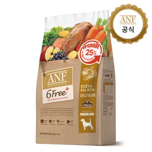 ANF  식스프리플러스 인도어 독 오리고기&연어 5.6kg