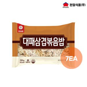 천일식품 대패삼겹볶음밥 250g x 7봉