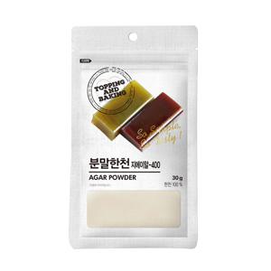 홈베이킹 분말한천 30g