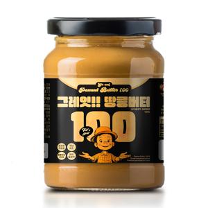 무첨가 100%땅콩 그레잇 땅콩버터 435g 대용량 / 더 신선 프레시오더 하이올레익