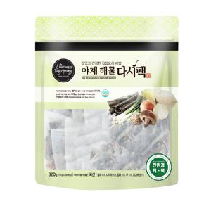 야채해물 다시팩 320g/20개입 (친환경 생분해 티백)