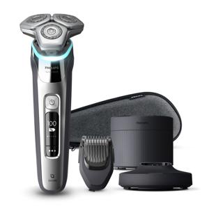 [리퍼 상품] PHILIPS  SkinIQ 9000 시리즈 전기면도기 S9985/59 크롬 실버