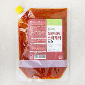 풀무원 풀스키친 칠리 토마토 스파게티 소스, 1kg, 1개