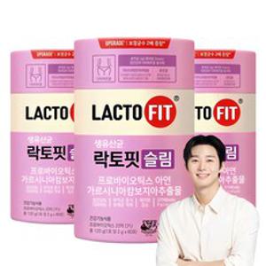 락토핏 슬림 유산균, 120g, 3개