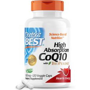 닥터스베스트 하이 앱솔션 CoQ10 100mg 베지 캡, 1개, 1, 120정