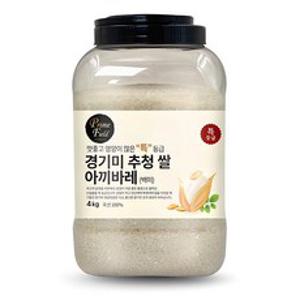 Prime Field 경기 추청 아끼바레 백미 특등급, 4kg, 1개