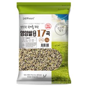 국산 혼합 17곡, 2kg, 1개