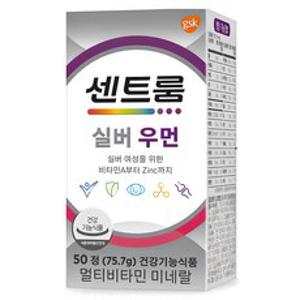 센트룸 실버 우먼 멀티비타민 미네랄 75.7g, 50정, 1개