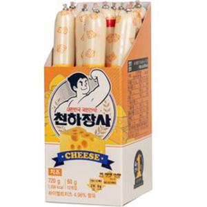 천하장사 소시지 치즈 12p, 720g, 1개