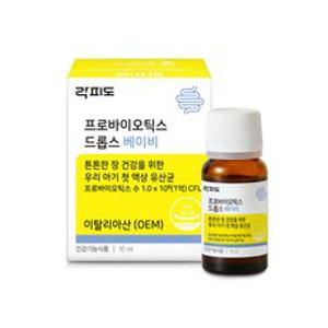 락피도 프로바이오틱스 드롭스 베이비, 1개, 10ml