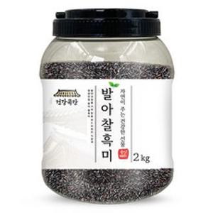 건강곡간 발아찰흑미, 2kg, 1개