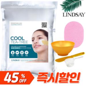 린제이 티트리 모델링팩 1kg+고급팩도구 4종 15T 핑크 해면 추가, 1개, 1세트