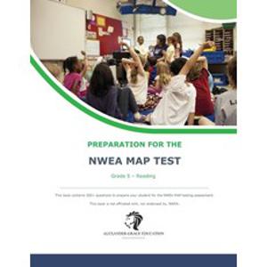 (영문도서) NWEA Map Test Preparation - Grade 5 Reading Paperback, Independently Published, English, 9798877210295