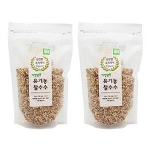 푸른들판 유기농 찰수수, 500g, 2개