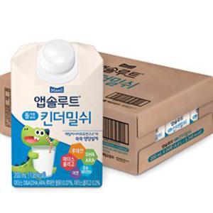 앱솔루트 킨더밀쉬 200ml, 우유맛, 24개