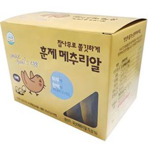 행복담기 훈제 메추리알, 15개, 15g