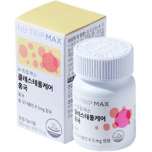 뉴트립 콜레스테롤케어 홍국 500 mg, 30정, 1개