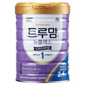 일동후디스 트루맘 뉴클래스 슈퍼프리미엄 분유 1단계 0~6개월, 800g, 1개