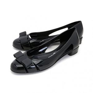 페라가모 바라 보우 여성 젤리 슈즈 VARA JELLY 3CM NERO 0726363