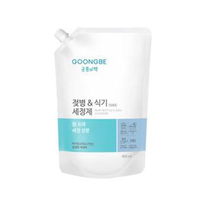 궁중비책 젖병&식기세정제 리필 400ml(주방세제)/맨손 설거지