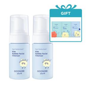 궁중비책 키즈 버블 페이셜클렌저 100ml x 2개+[GIFT]샴푸&컨디셔너&바디워시 4ml샤셰(11/18~30)