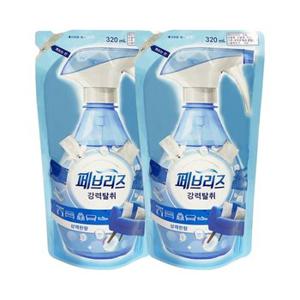 페브리즈 상쾌한향 리필 320ml x2 /섬유탈취제/냄새제거