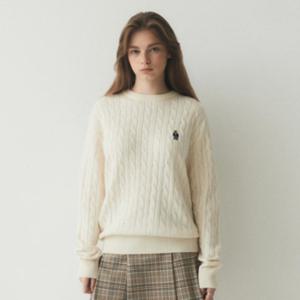 후아유 Steve Cable Sweater _K WHKAE4911U