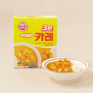 3분 카레 약간매운맛 200g