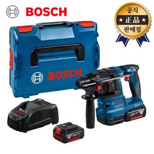 BOSCH 충전로타리햄머드릴 GBH18V-22 5.0Ah 2배터리 SDS-PLUS 브러쉬리스 18V