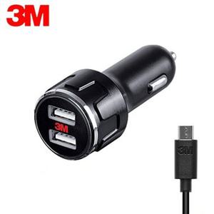 3M 차량용 충전기 분리형 4A USB 2포트 SPULJSC40 (WFC359D)