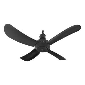 캠핑 선풍기 천장용 실링팬 거실 매장 S-FAN50 220V 블랙 캠핑