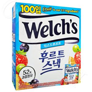 웰치스 믹스드 후르트 스낵 젤리 2.5kg(25g x 100봉) 코스트코 대용량 개별포장