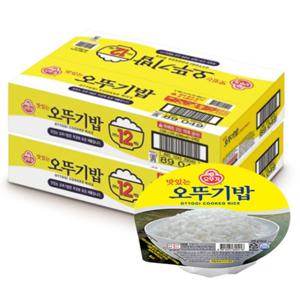 맛있는 오뚜기밥 즉석밥 210g x24개